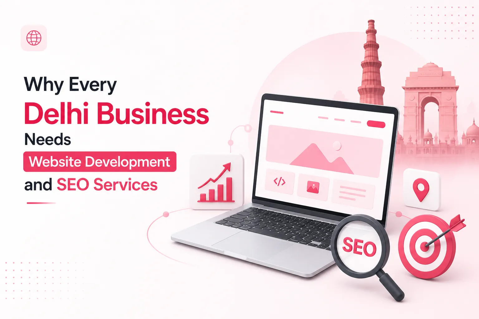 Why Every Delhi Business Needs Website Development and SEO Services