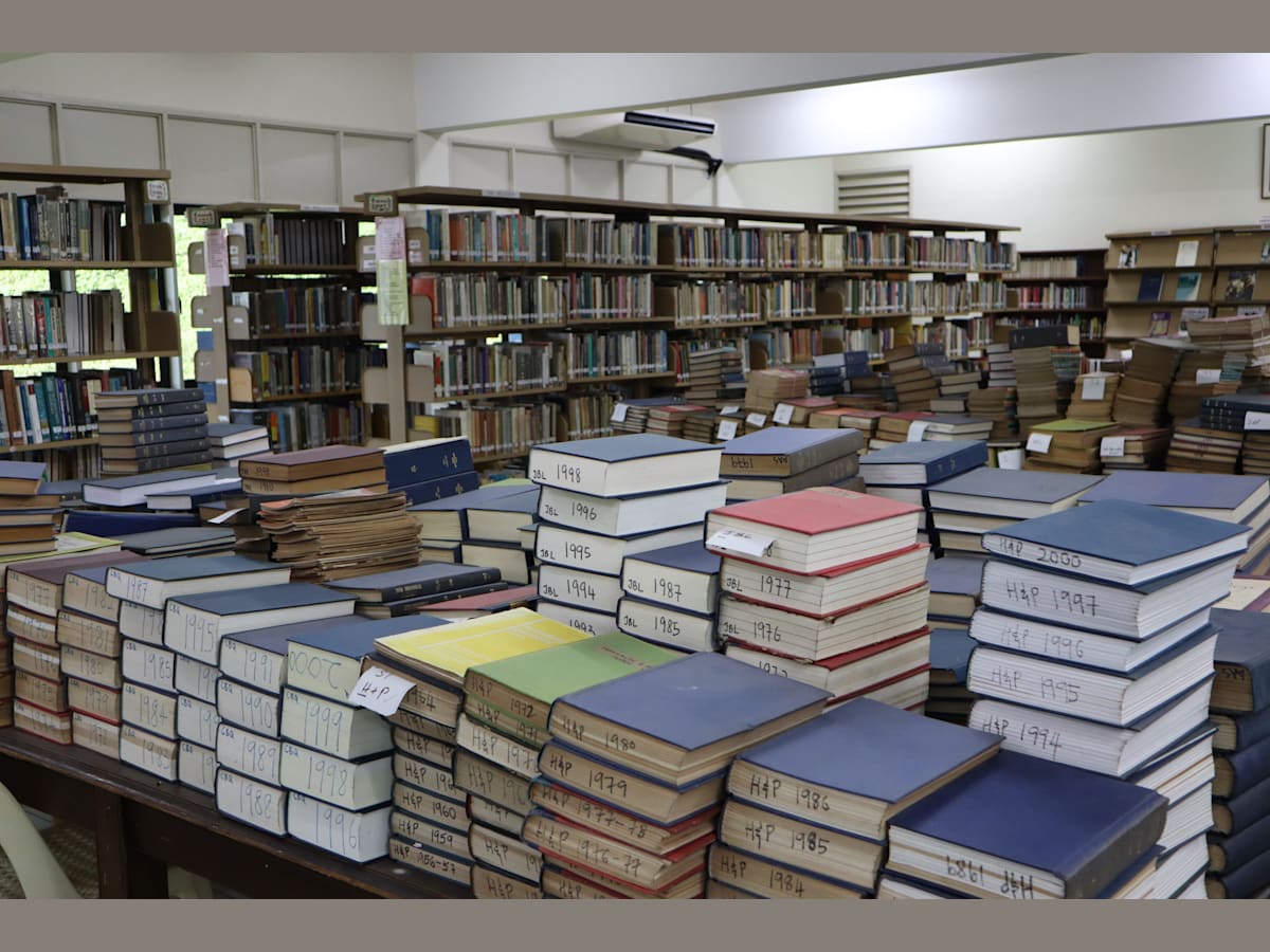 College General library interior