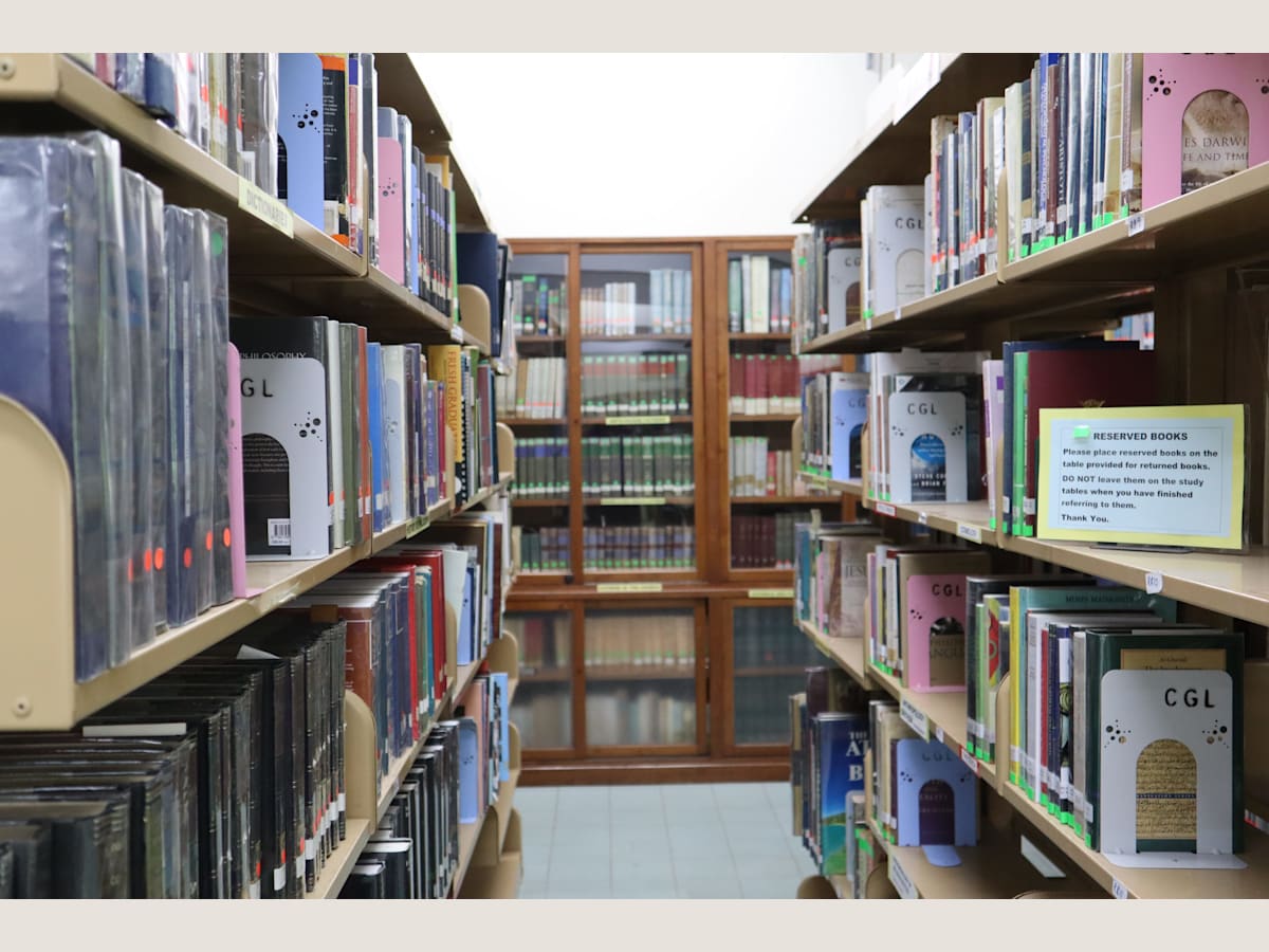 College General library interior