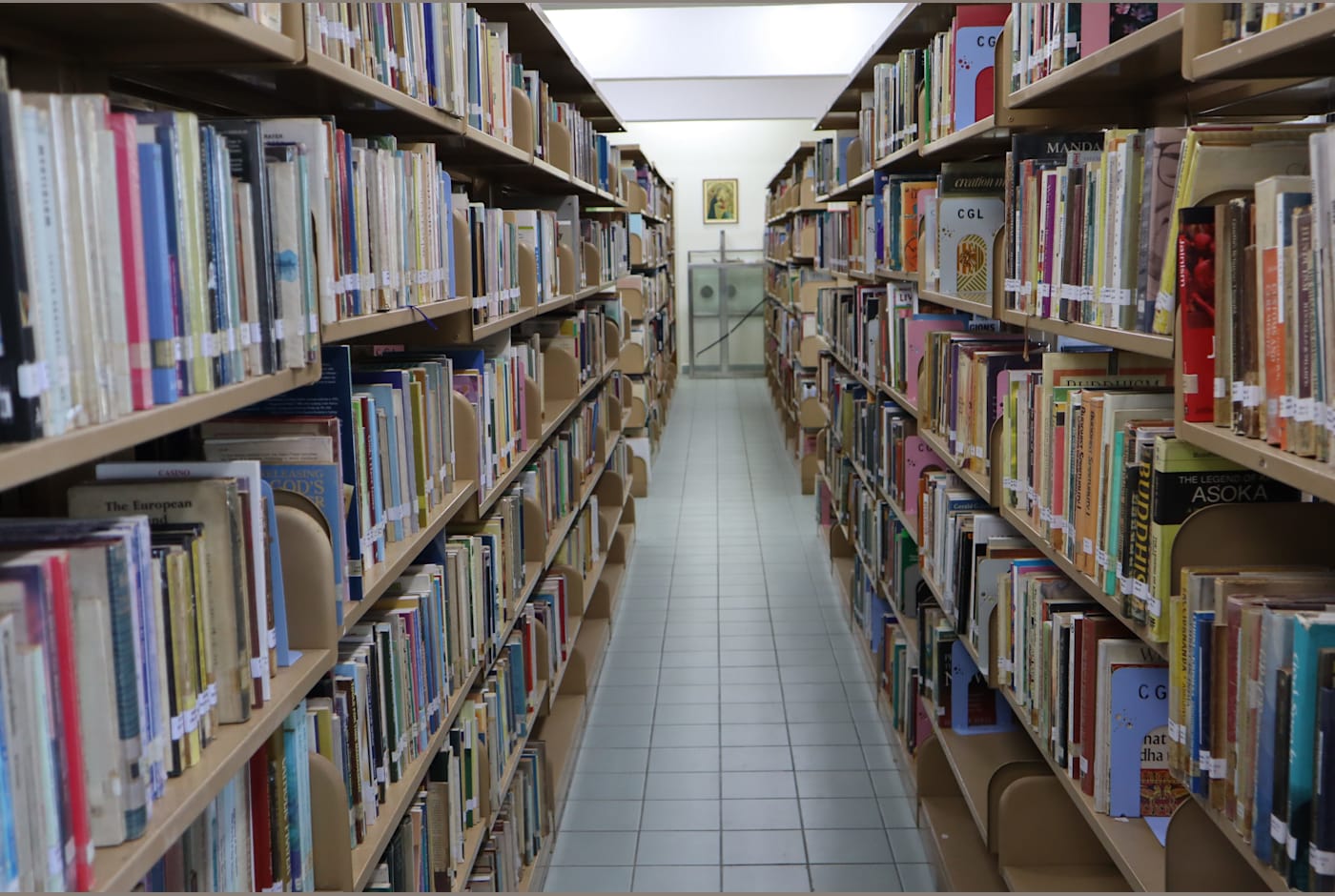 College General library interior