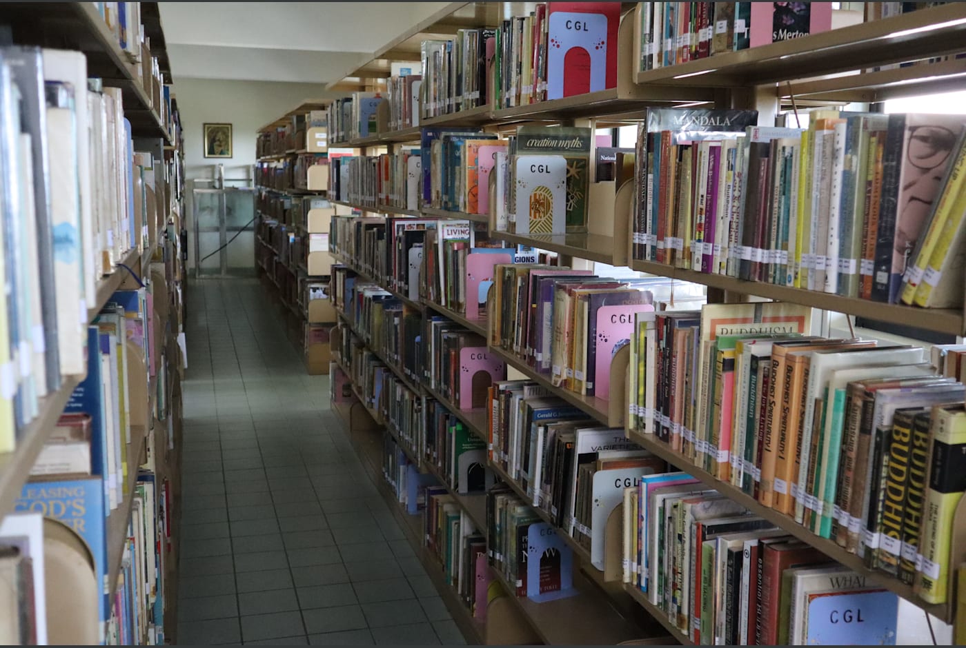 College General library interior