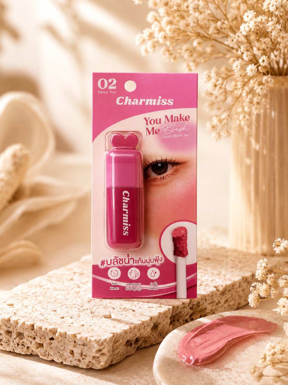Charmiss You Make Me Blush Liquid Blush – 02 Fancy You image 2