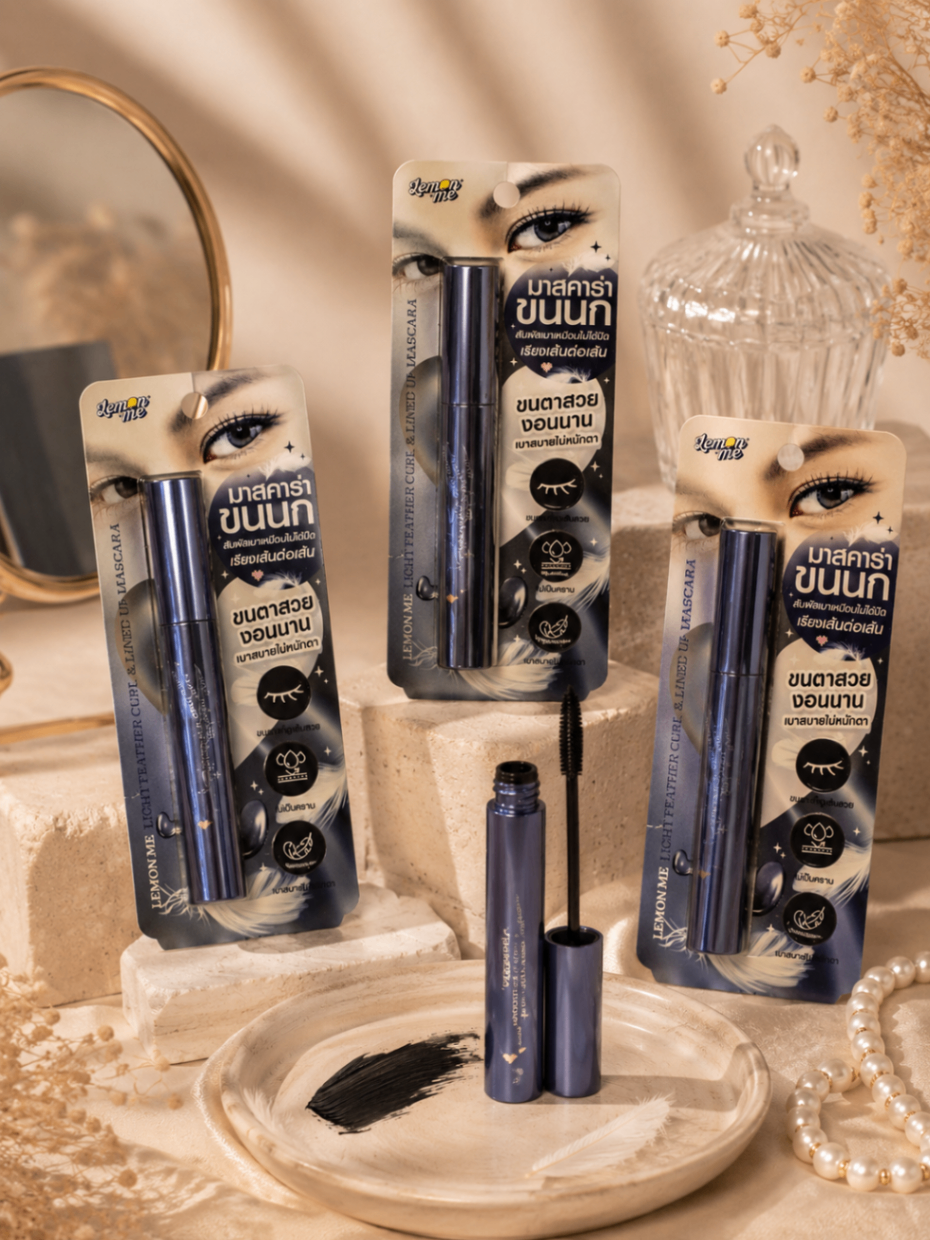 Lemon Me Light Feather Curl & Lined Up Mascara image 3