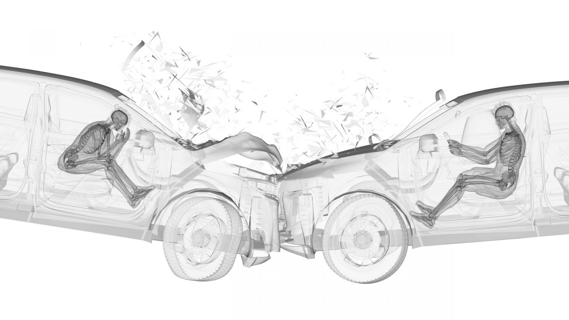 Passive safety and crash testing hero — vehicle crash test lifecycle managed in TITAN TLM