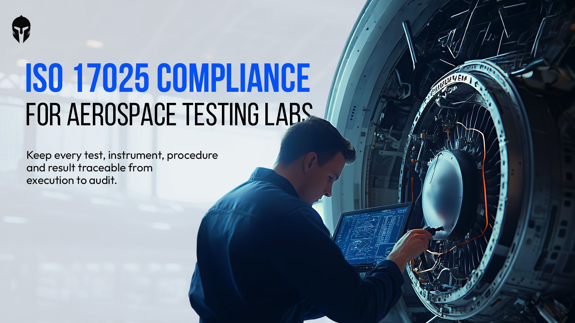 ISO 17025 accreditation workflow for aerospace testing labs linking calibration records, procedure versions and operator credentials to test results