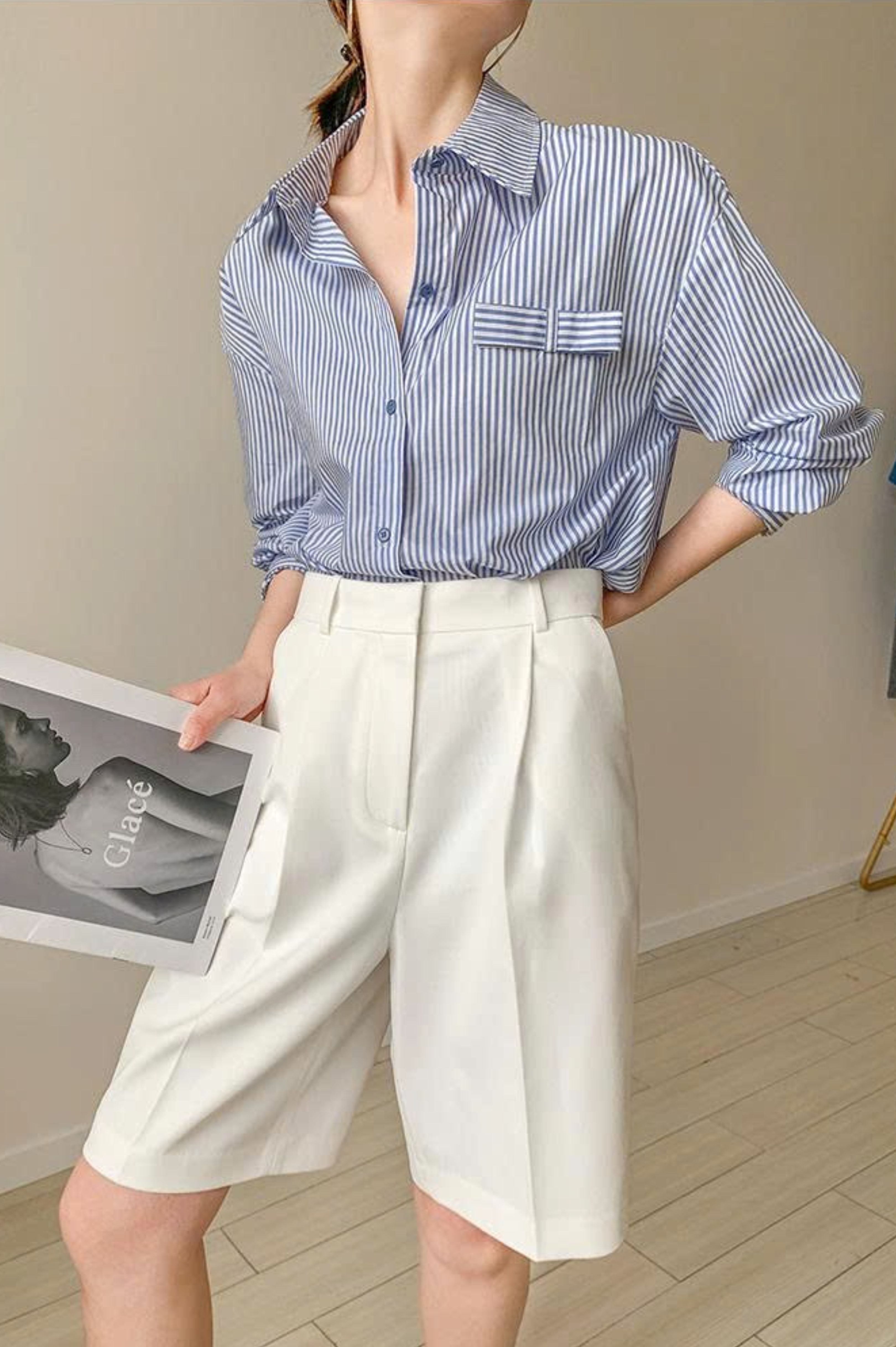 Quần Short Lưng Cao Style Hàn Quốc_TK009 thumbnail 3