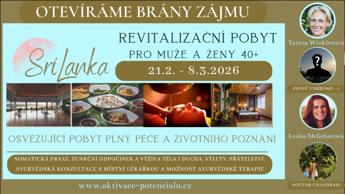 Revitalizační pobyt na Srí Lance 2026