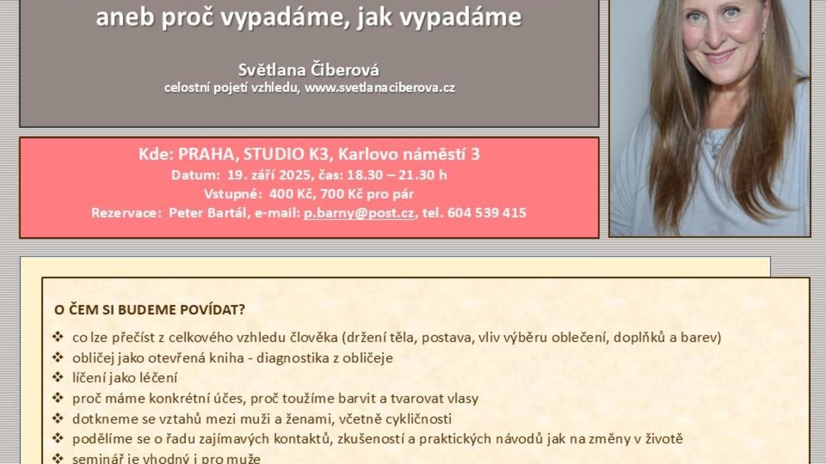 Co svým vzhledem sdělujeme světu