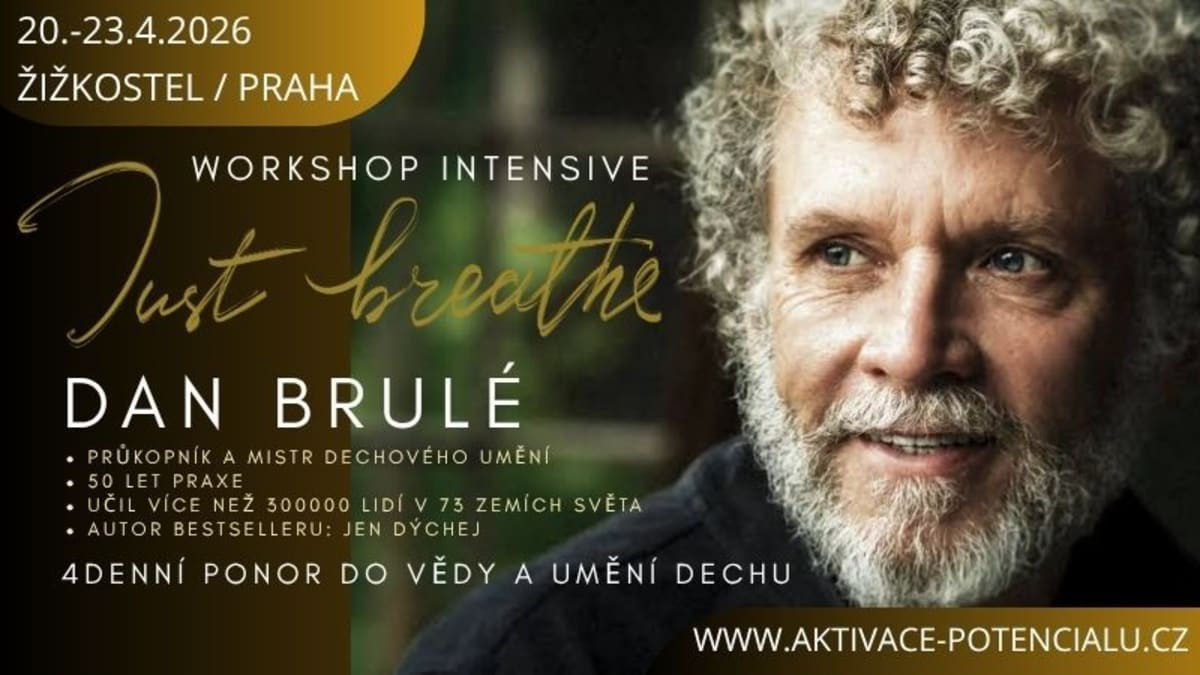 Síla dechu, energie a vědomí - MASTERCLASS s DANEM BRULÉ