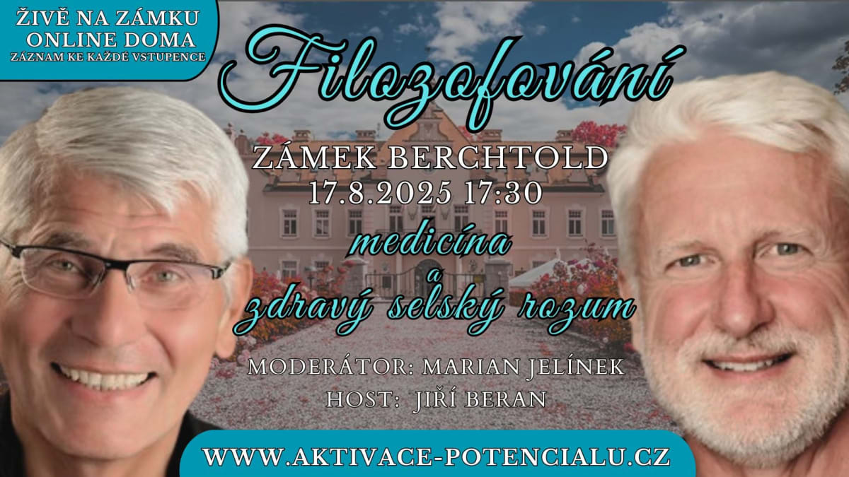Filozofování na zámku s prof. MUDr. Jiřím Beranem