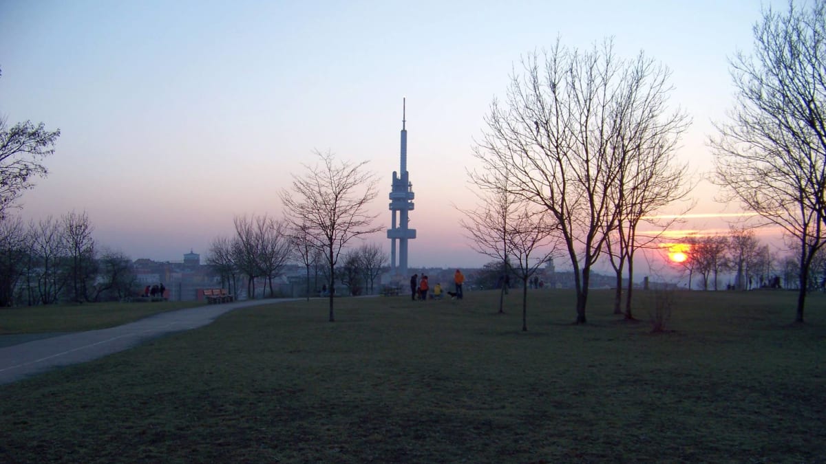 Vinohrady, Žižkov a vrch sv. Kříže