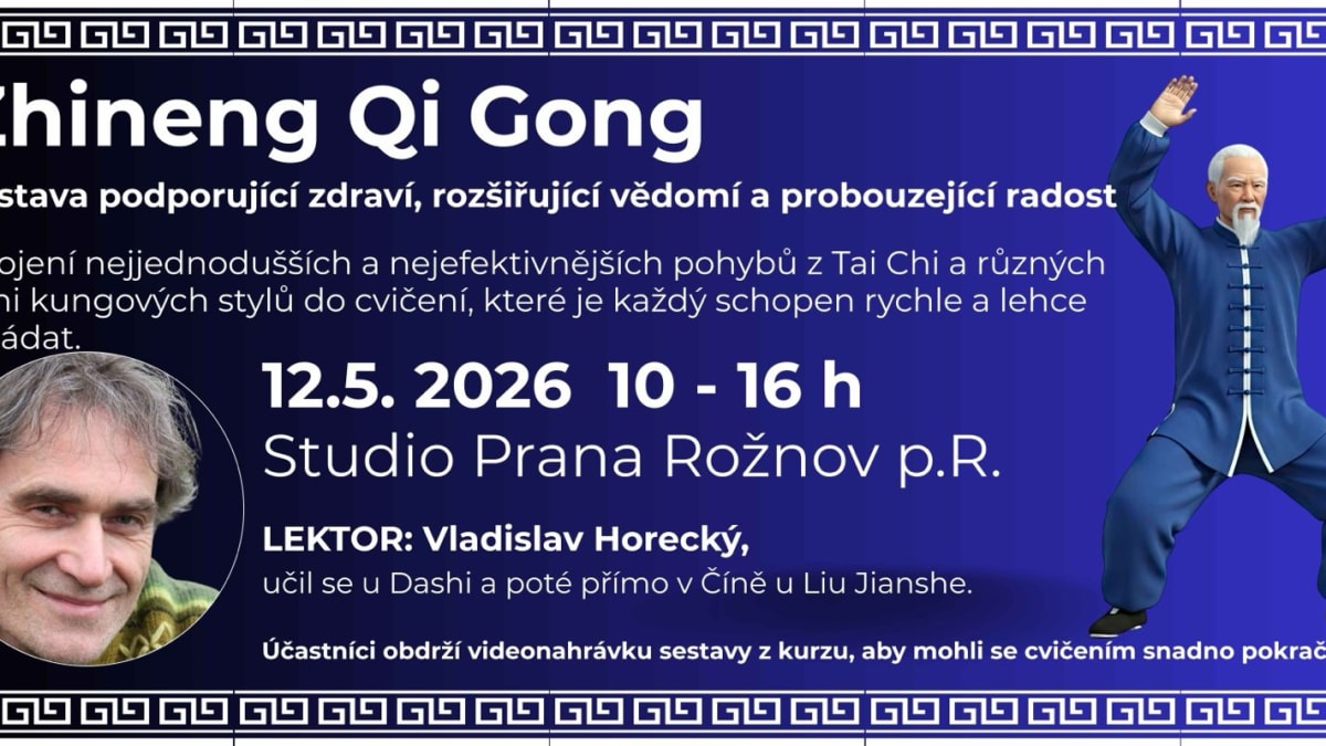 Zhineng Qi Gong - Sestava podporující zdraví, rozšiřující vědomí a probouzející radost