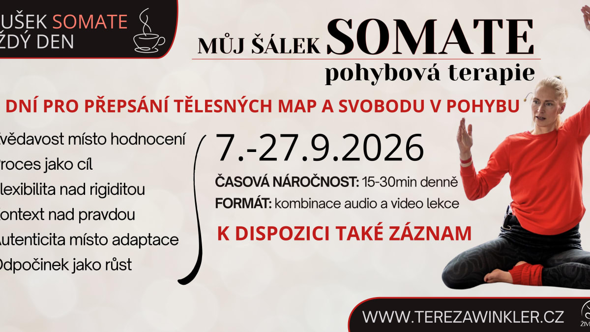 MŮJ ŠÁLEK SOMATÉ - 21 dní pro přepsání tělesných map a svobodu v pohybu