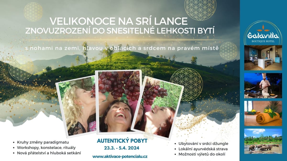 Velikonoce na Srí Lance  ZNOVUZROZENÍ  do snesitelné lehkosti bytí