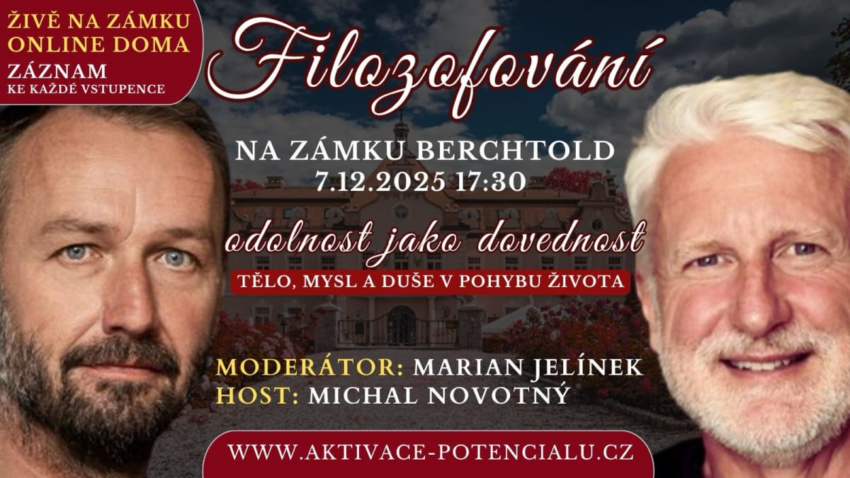 Filozofování na zámku s Michalem Novotným