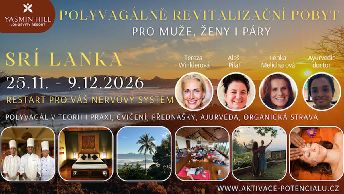 Polyvagálně Ayurvédský pobyt na Srí Lance