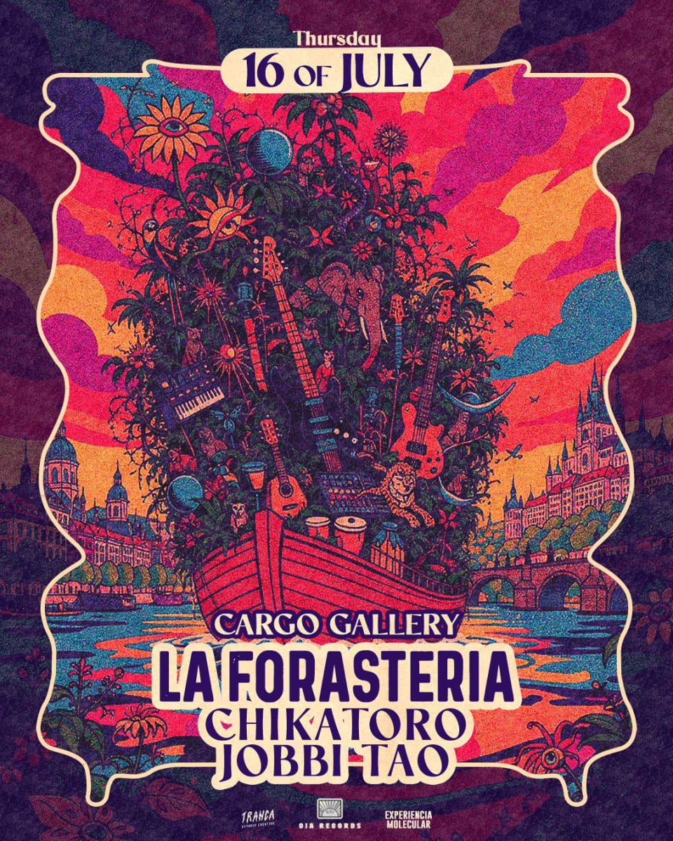 La Forasteria + Chika Toro & Jobbi Tao - Live on Vltava