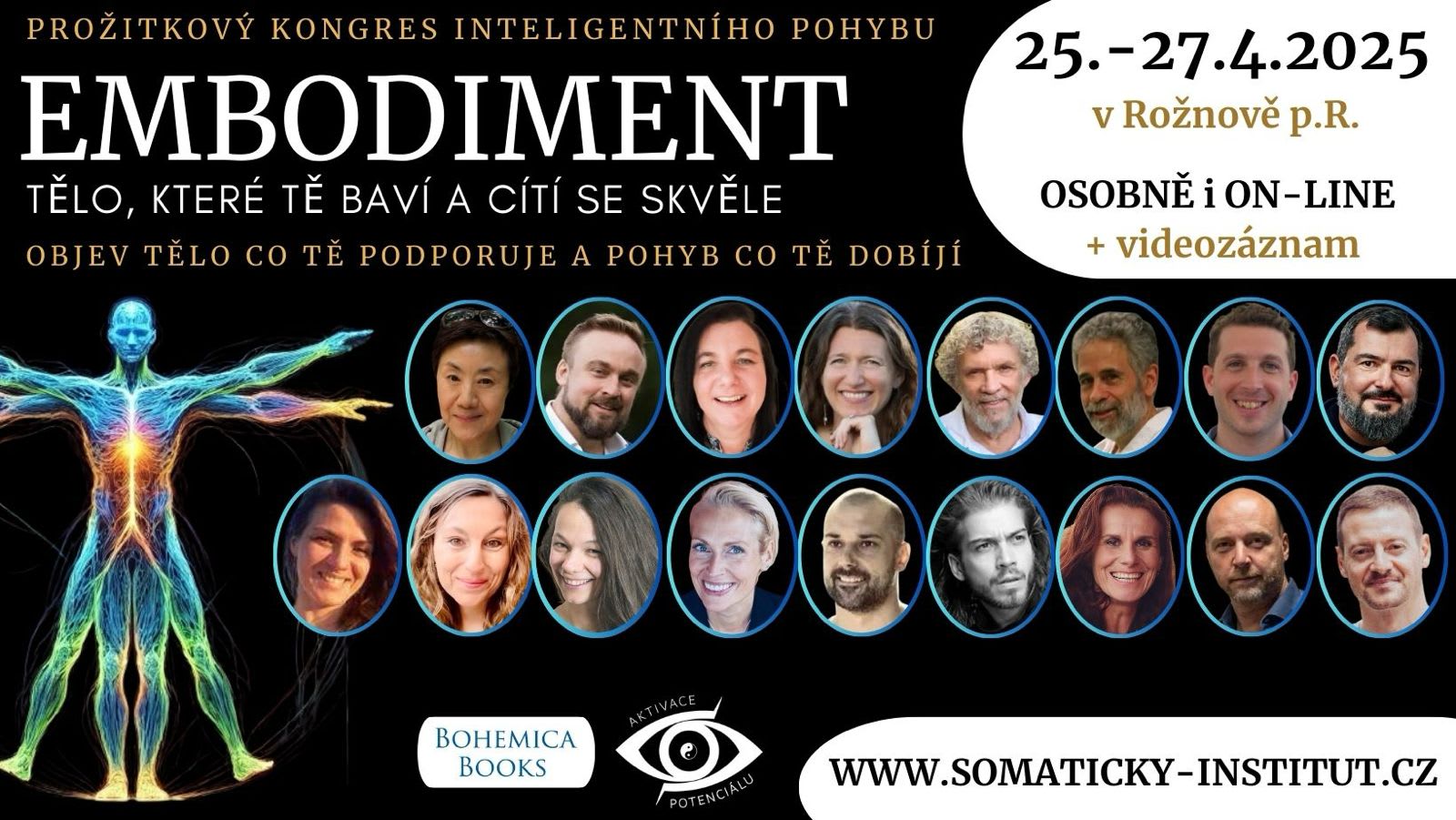 Embodiment - inteligence těla, zdravá autoregulace a autentické sebevyjádření
