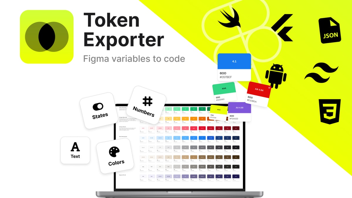 Token Exporter promotional cover image.