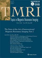 Topics in Magnetic Resonance Imaging