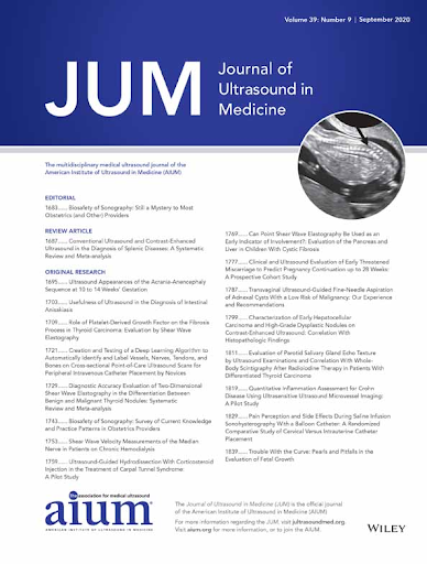 Journal of Ultrasound in Medicine