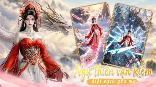 Phi Kiếm Trừ Thiên Ma – Game MMORPG Tiên Hiệp Treo Máy Đồ Họa Đẹp, Cày Nhẹ Vẫn Mạnh