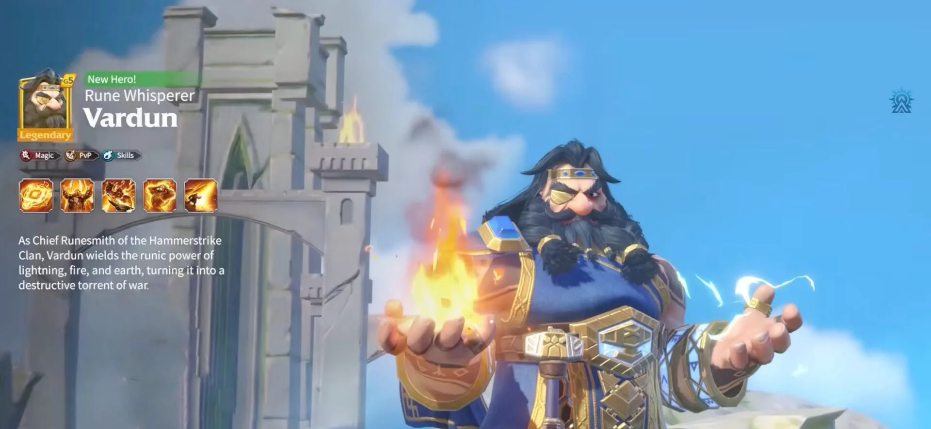 Call of Dragons : Vardun – Kỹ năng, Cách xây dựng Tài năng | Ghép đôi các anh hùng và Thú cưng