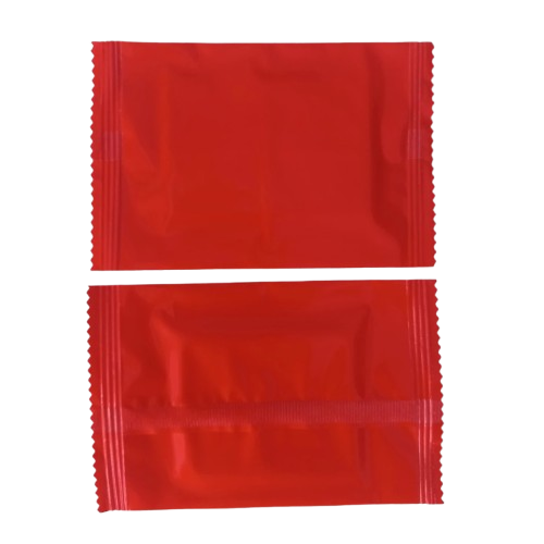 500 Cái Khăn Lạnh, Khăn Ướt Mini Màu Đỏ.