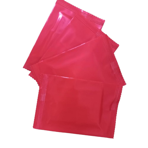 500 Cái Khăn Lạnh, Khăn Ướt Mini Màu Đỏ.