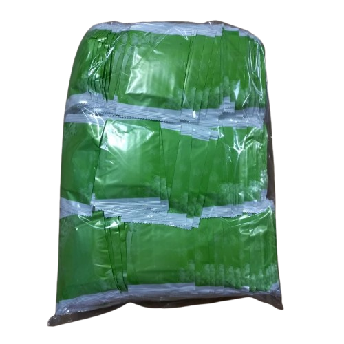 500 Cái Khăn Lạnh, Khăn Ướt Mini Màu Xanh Lá