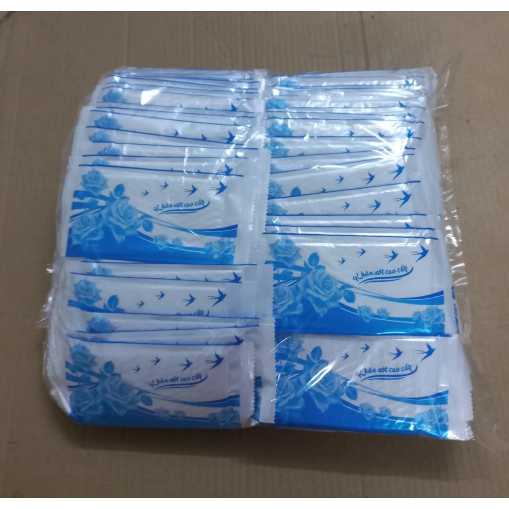 100 Cái Khăn Lạnh, Khăn Ướt Cao Cấp