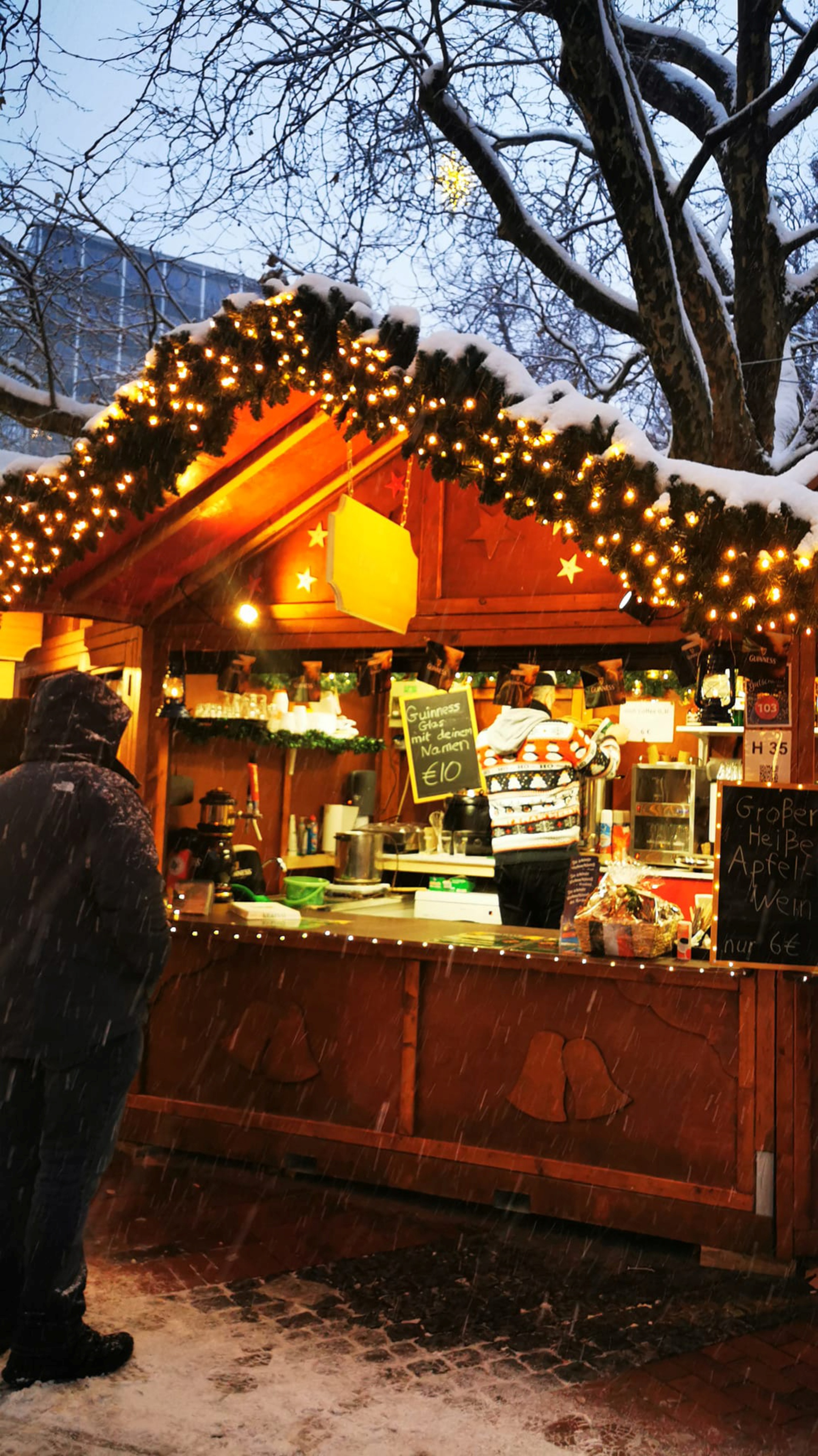 Custom Event Bars at Kiel Christmas Market 2023