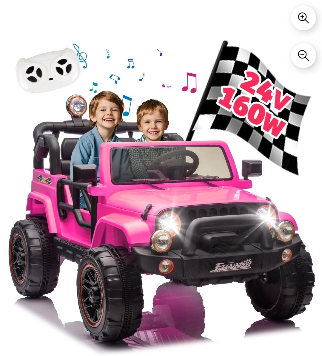 Pink Jeep