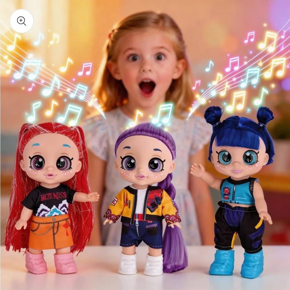 3 Piece Kpop Set w. Music 🎶 🎵 