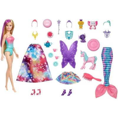 Barbie Dreamtopia Advent Calendar with Doll