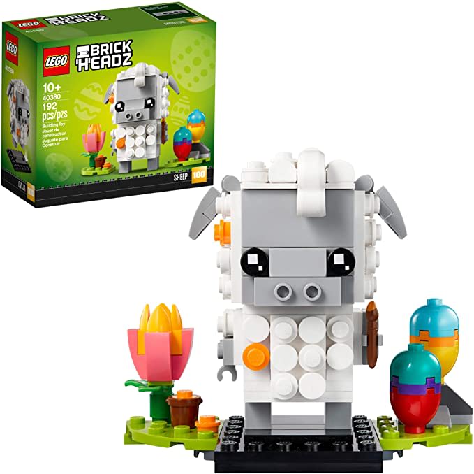 Amazon.com: LEGO BrickHeadz Easter Sheep 40380 Building Kit, New 2021 (192 Pieces): Toys & Games