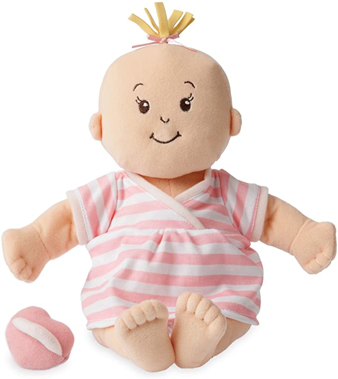 Manhattan Toy Baby Stella Soft First Baby Doll for Ages 1 Year and Up, 15": Toys & Games