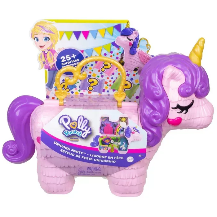 ​Polly Pocket Unicorn Party Large Compact Playset : Target