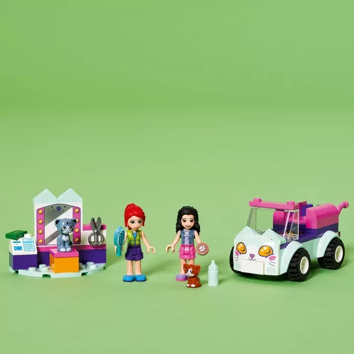 LEGO Friends Cat Grooming Car Building Kit 41439 : Target