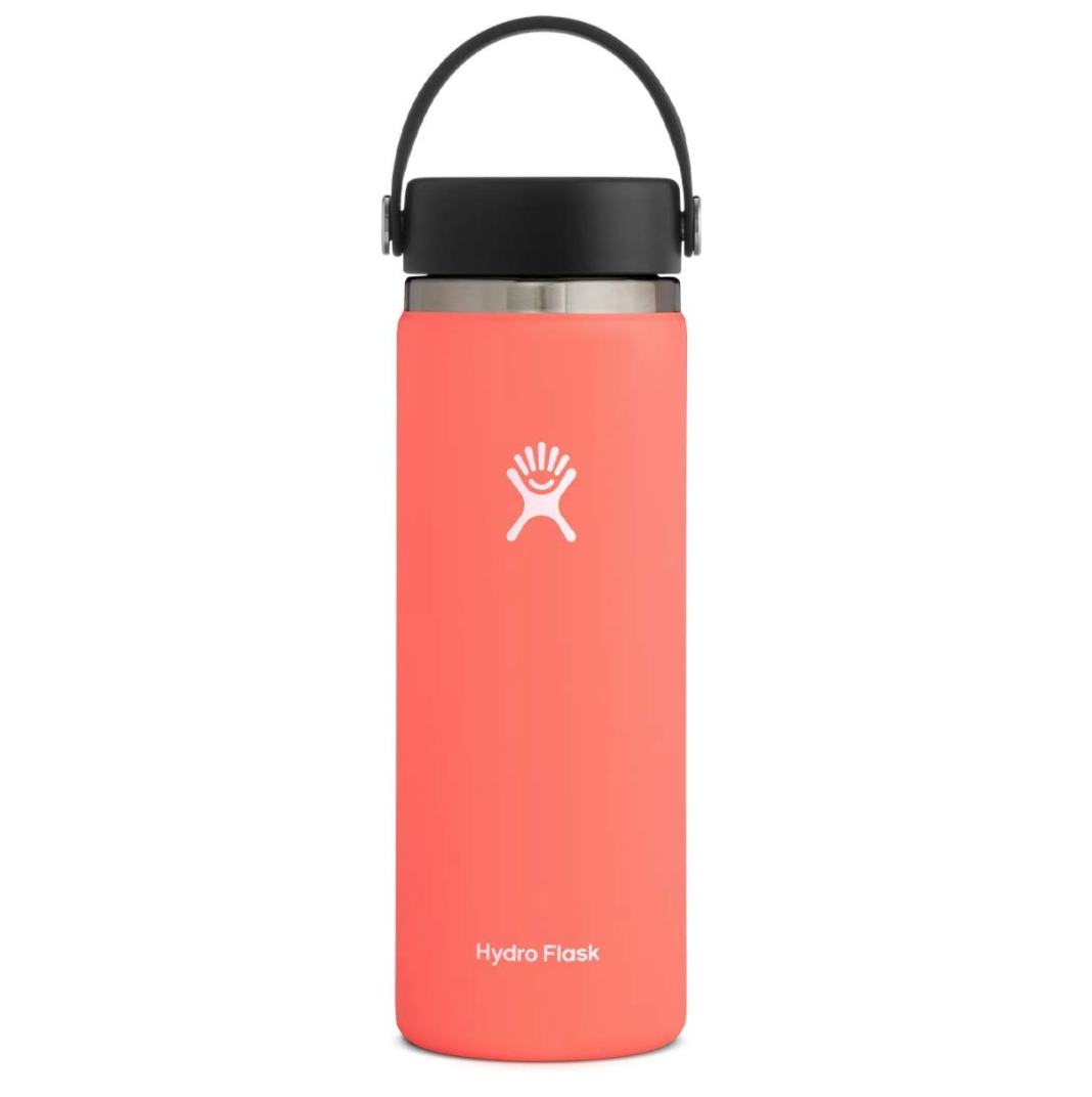 Hydro Flask Water Bottle - Stainless Steel & Vacuum Insulated - Wide Mouth 2.0 with Leak