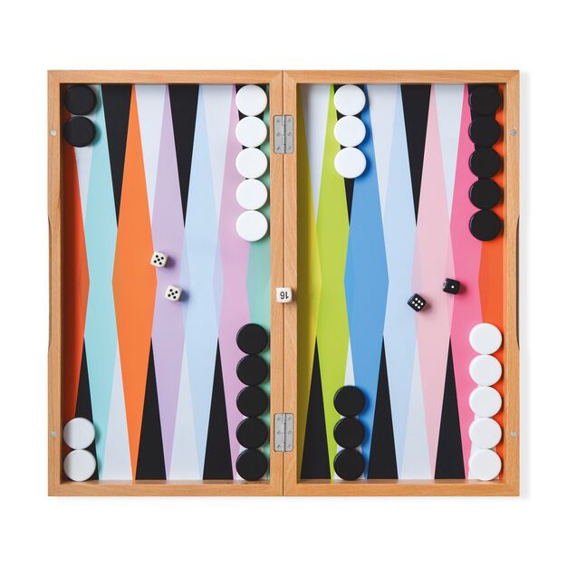Colorful Backgammon Set | MoMA Design Store