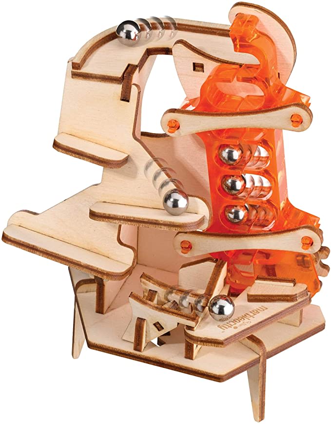 PlayMonster Marbleocity Triple Play 4 bar Link Marble Machine Kit: Toys & Games