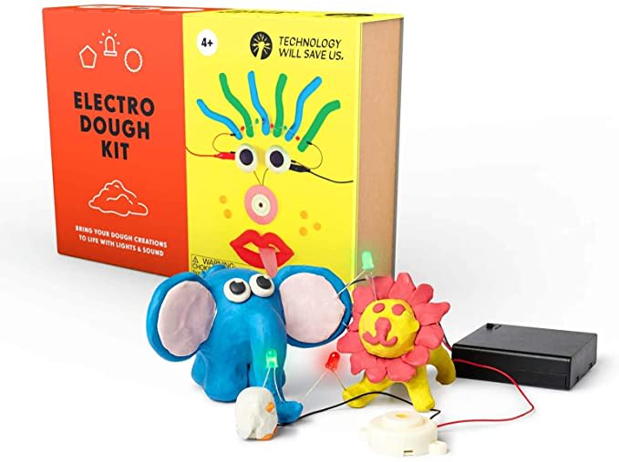 Tech Will Save Us Electro Dough Kit (En/Fr) | Educational STEM Toy, Ages 4 and up: Toys 