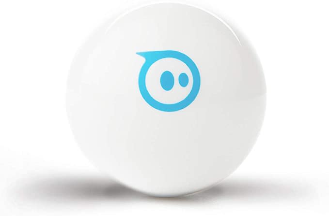Sphero Mini (White) App-Enabled Programmable Robot Ball - STEM Educational Toy for Kids 