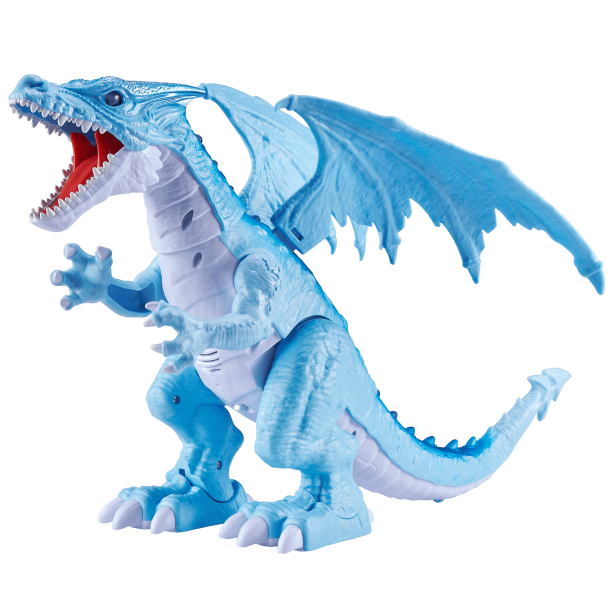 Robo Alive Roaring Ice Dragon Battery-Powered Robotic Toy by Zuru - Walmart.com - Walmart.com