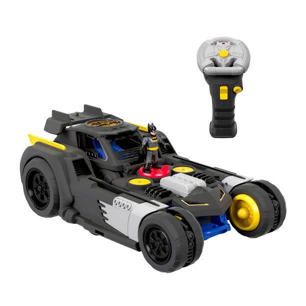 Imaginext DC Super Friends Transforming Batmobile R/C Vehicle - Walmart.com - Walmart.com