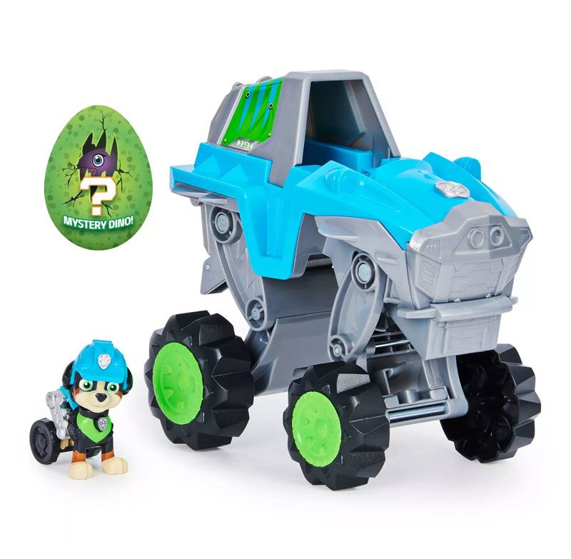 PAW Patrol Dino Rescue Rex's Deluxe Rev Up Vehicle