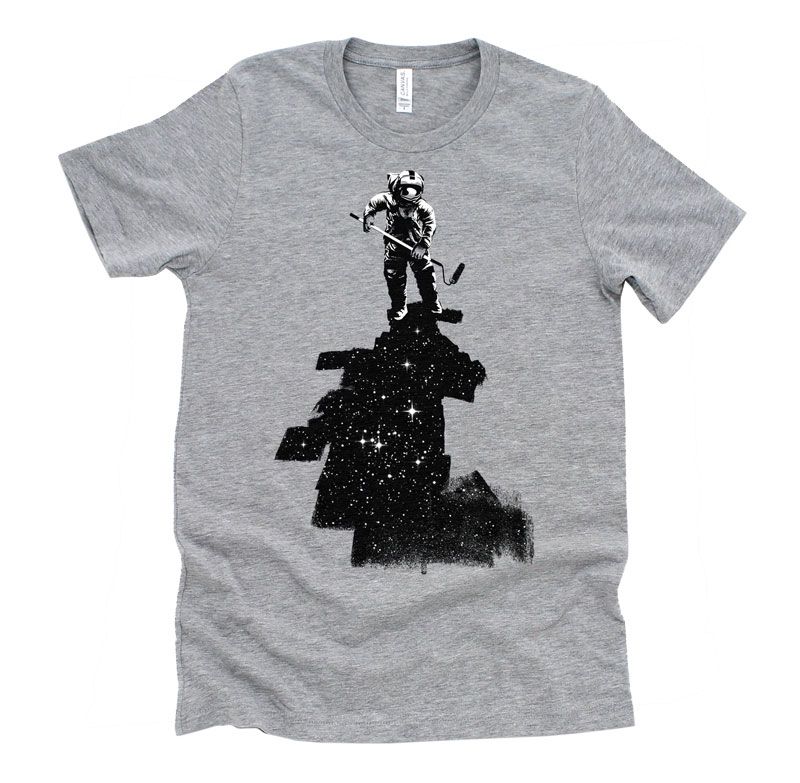 Negative Space Graphic Shirt