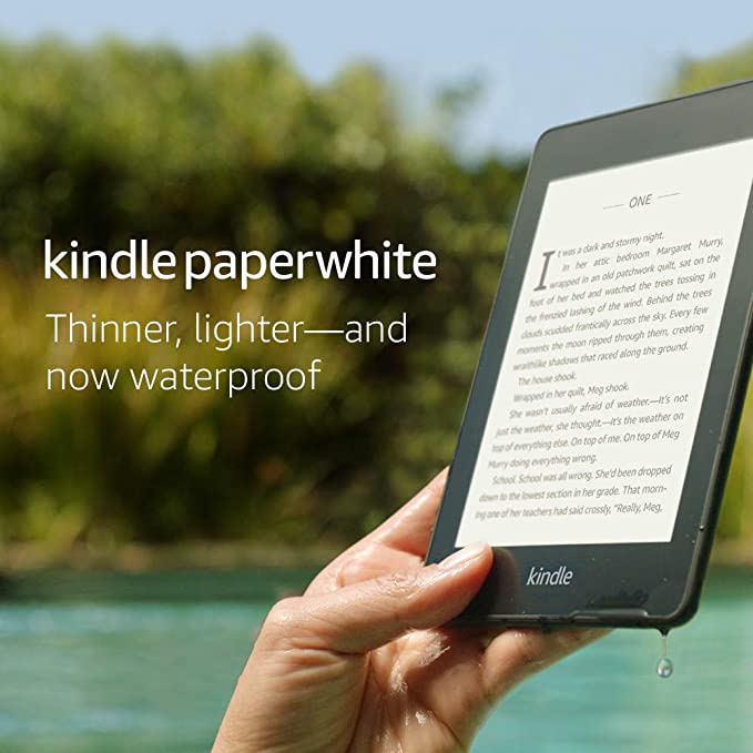Amazon.com: Kindle Paperwhite – Now Waterproof with 2x the Storage – Ad-Supported: Kindle Store