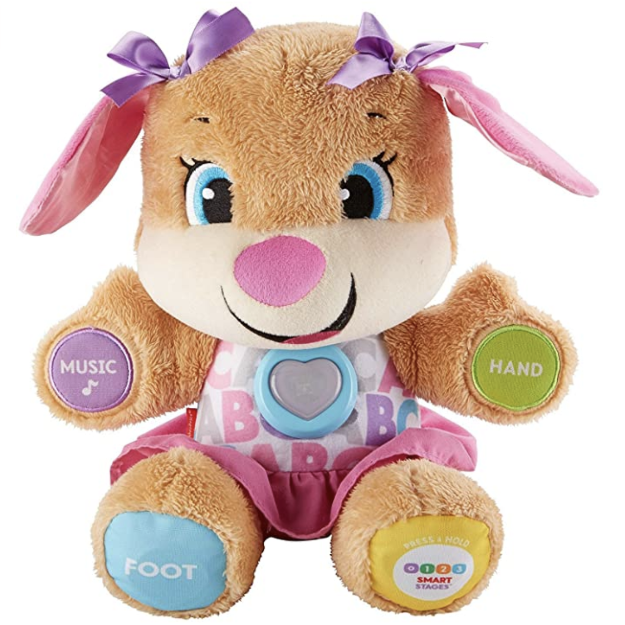 Amazon.com: Fisher-Price Laugh & Learn Smart Stages Puppy , Brown : Toys & Games